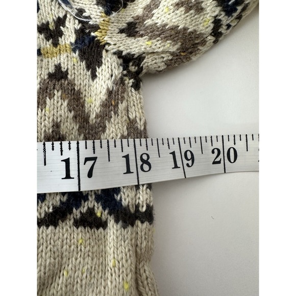 New Chaser Cardigan‎ Sweater Women's Medium Aztec Cowgirl Pockets Open Front - Picture 9 of 10